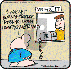 Ziggy on Wednesday December 10, 2008 Comic Strip