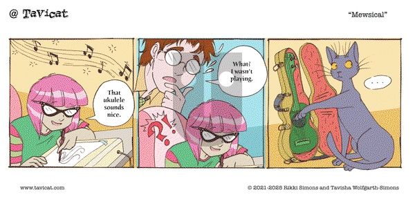 @Tavicat on Wednesday June 11, 2025 Comic Strip