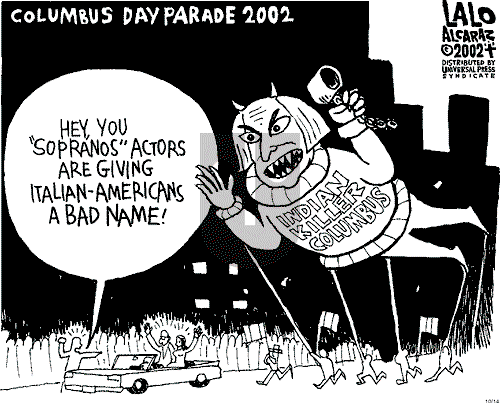 Lalo Alcaraz on Monday October 14, 2002 Comic Strip