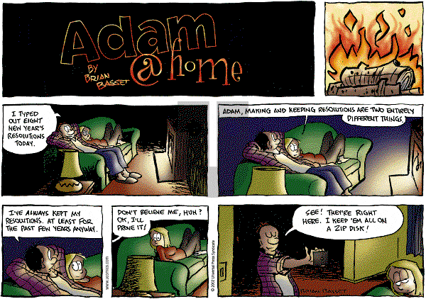 Adam@Home - Sunday December 29, 2002 Comic Strip