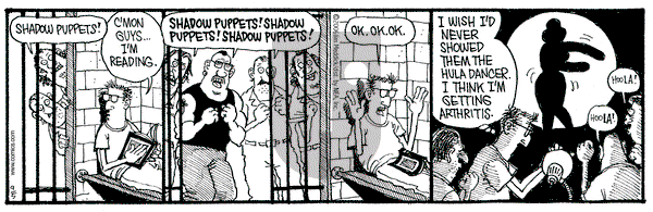 Monty on Tuesday September 5, 2006 Comic Strip