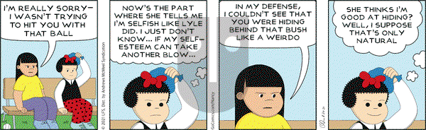 Nancy on Friday August 20, 2021 Comic Strip