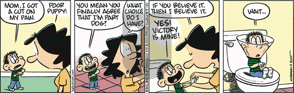Baby Blues on Friday September 23, 2016 Comic Strip