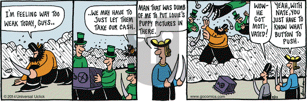 Overboard on Friday September 12, 2014 Comic Strip