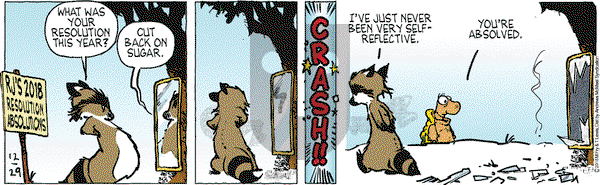 Over the Hedge on Saturday December 29, 2018 Comic Strip