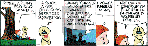 Red and Rover on Tuesday April 20, 2010 Comic Strip