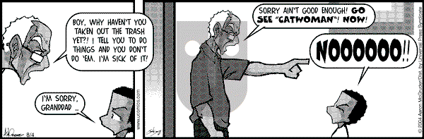 The Boondocks on Wednesday March 7, 2012 Comic Strip