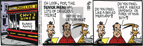 La Cucaracha on Wednesday June 23, 2010 Comic Strip