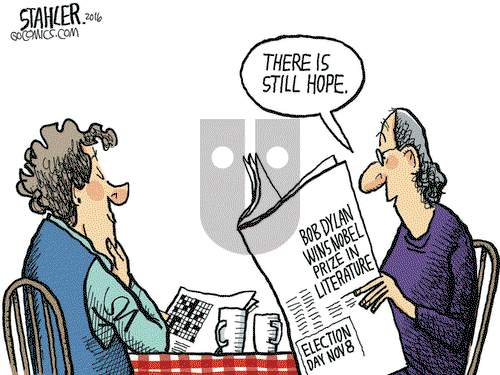 Jeff Stahler on Saturday October 15, 2016 Comic Strip