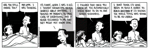 Calvin and Hobbes on Wednesday May 10, 1989 Comic Strip