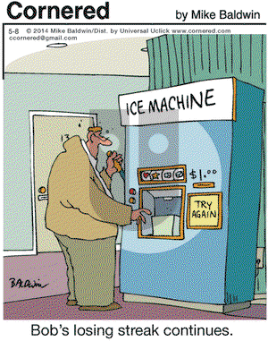 Cornered on Thursday May 8, 2014 Comic Strip