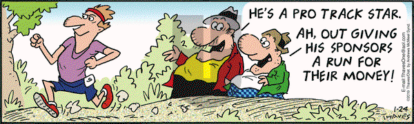 Frank and Ernest on Thursday January 24, 2019 Comic Strip