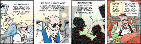 Doonesbury on Friday February 11, 2011 Comic Strip