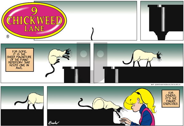 9 Chickweed Lane on Sunday December 7, 2003 Comic Strip