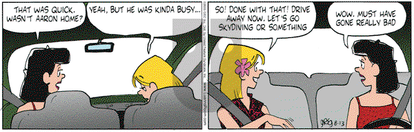 Luann on Saturday August 13, 2005 Comic Strip