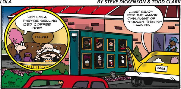 Lola on Sunday January 20, 2008 Comic Strip