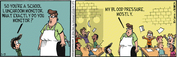 Grand Avenue on Tuesday May 13, 2014 Comic Strip