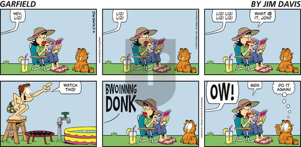 Garfield on Sunday May 6, 2018 Comic Strip