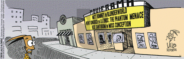La Cucaracha on Thursday March 1, 2012 Comic Strip