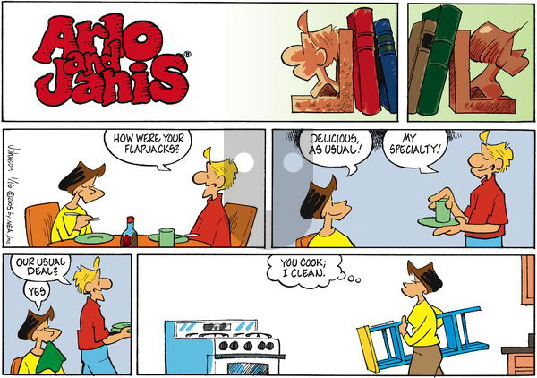 Arlo and Janis on Sunday January 16, 2005 Comic Strip