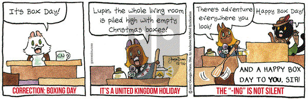 Breaking Cat News on Tuesday December 26, 2017 Comic Strip