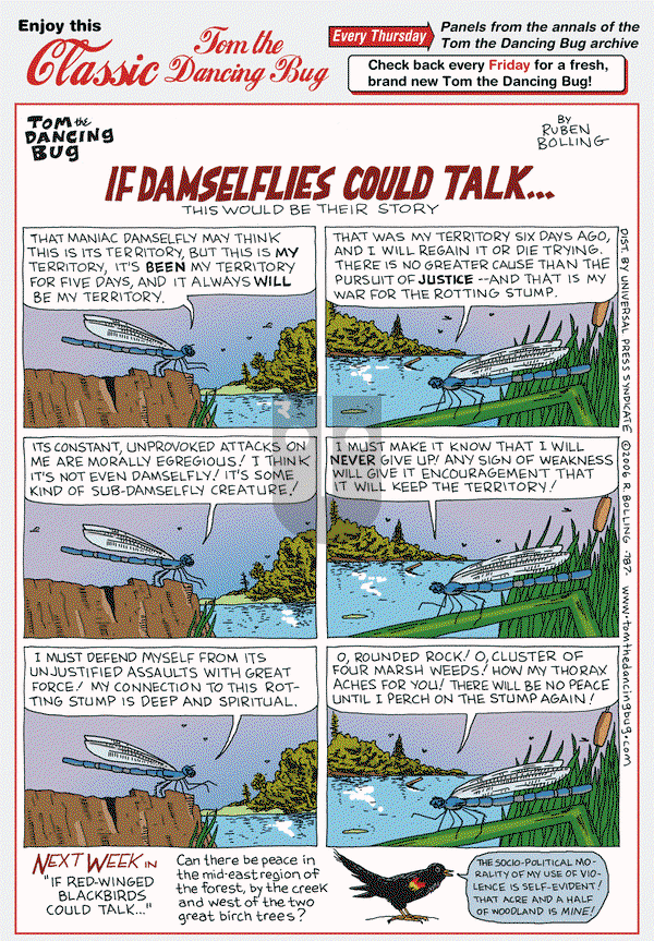Tom the Dancing Bug on Thursday October 17, 2013 Comic Strip