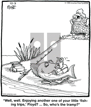 In the Bleachers - Saturday October 3, 1998 Comic Strip