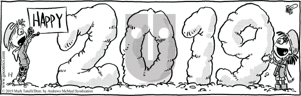 Heart of the City on Tuesday January 1, 2019 Comic Strip