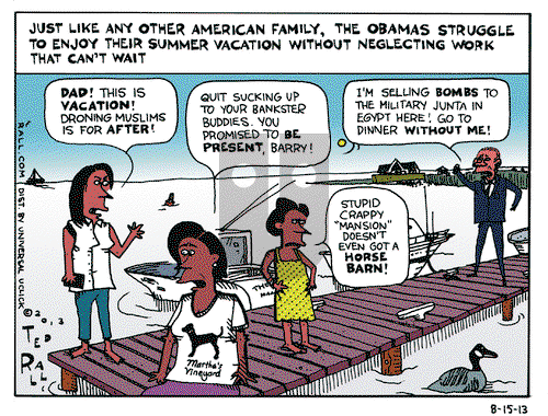 Ted Rall on Thursday August 15, 2013 Comic Strip