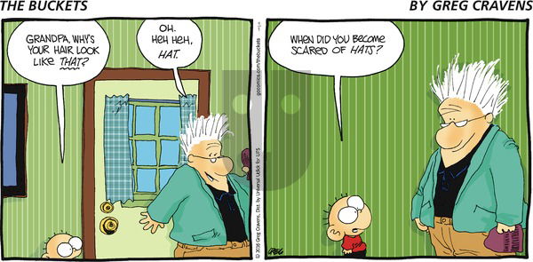 The Buckets on Sunday April 3, 2016 Comic Strip