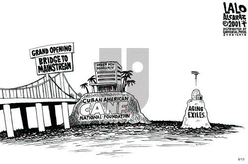 Lalo Alcaraz on Thursday December 6, 2001 Comic Strip
