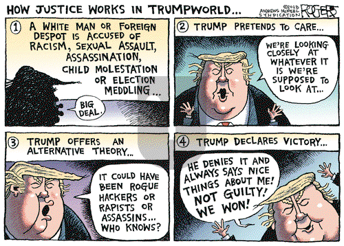 Rob Rogers on Wednesday October 17, 2018 Comic Strip