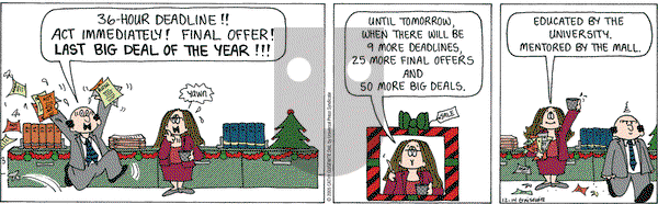 Cathy Classics on Wednesday December 14, 2005 Comic Strip