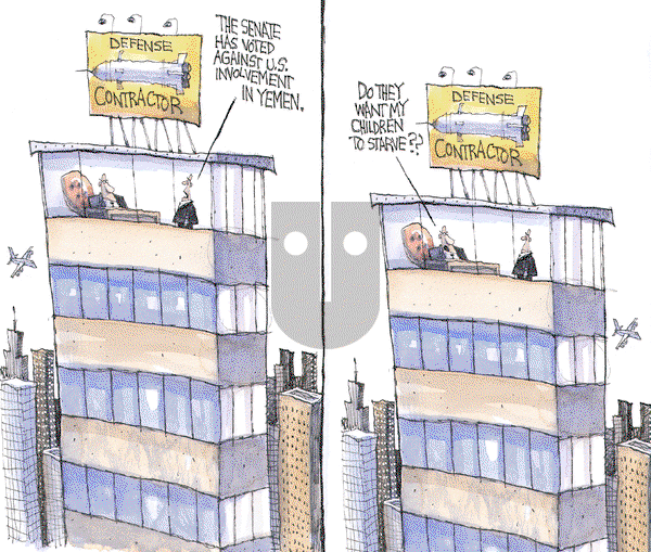 Matt Davies on Monday December 17, 2018 Comic Strip
