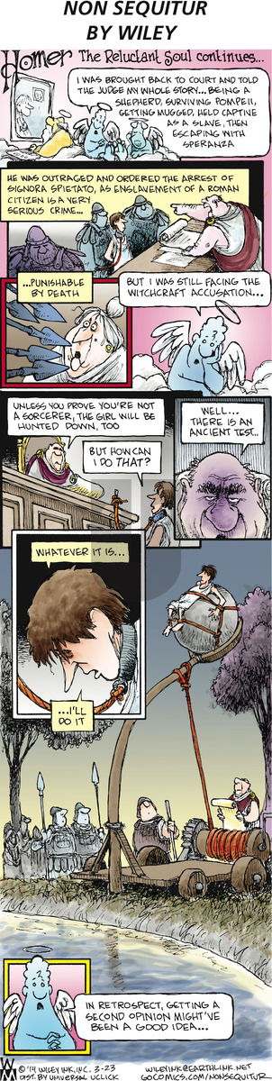 Non Sequitur on Sunday March 23, 2014 Comic Strip