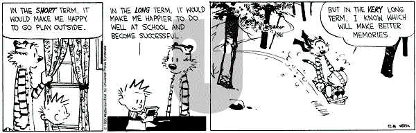 Calvin and Hobbes - Thursday December 14, 1995 Comic Strip