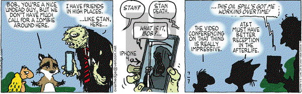 Over the Hedge on Wednesday July 7, 2010 Comic Strip