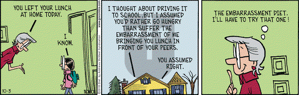 Grand Avenue on Wednesday October 3, 2018 Comic Strip