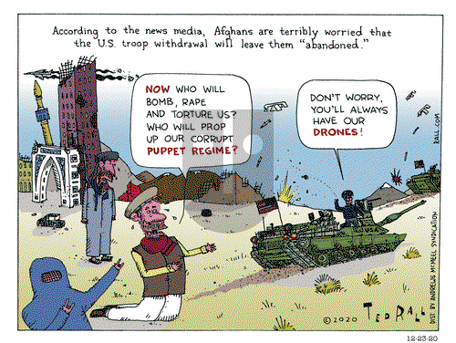 Ted Rall on Wednesday December 23, 2020 Comic Strip