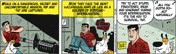 Rip Haywire on Monday October 26, 2009 Comic Strip