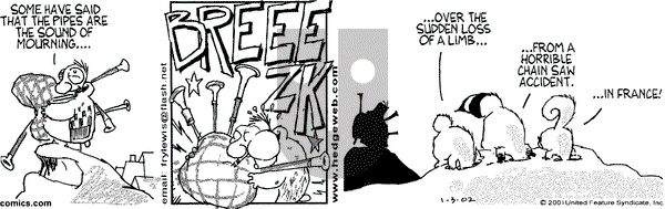 Over the Hedge on Thursday January 3, 2002 Comic Strip
