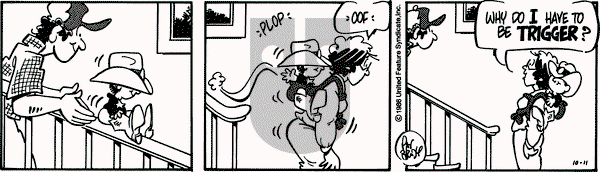 Rose is Rose on Saturday October 11, 1986 Comic Strip