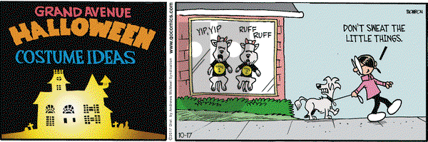 Grand Avenue on Tuesday October 17, 2017 Comic Strip