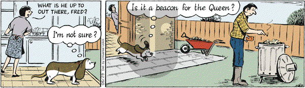 Fred Basset on Friday June 29, 2012 Comic Strip
