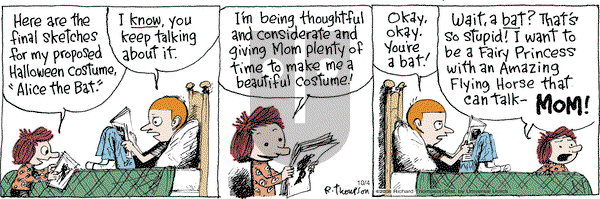 Cul de Sac on Friday October 4, 2013 Comic Strip