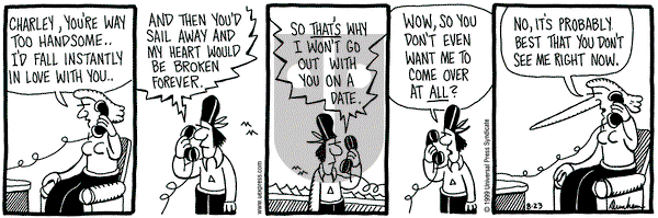 Overboard on Monday August 23, 1999 Comic Strip