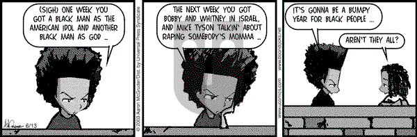 The Boondocks on Friday January 14, 2011 Comic Strip