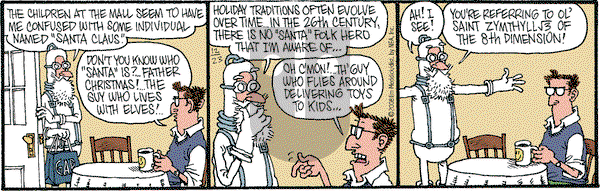 Monty on Tuesday December 23, 2008 Comic Strip