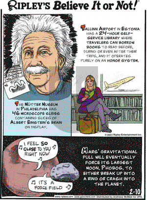 Ripley's Believe It or Not - Friday February 10, 2023 Comic Strip
