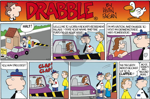 Drabble on Sunday June 14, 2009 Comic Strip